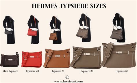 jypsiere hermes sizes|Hermes jypsiere mini.